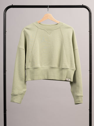 Rapa - Cotton Fleece Cropped Sweatshirt - Forgotten Tribes
