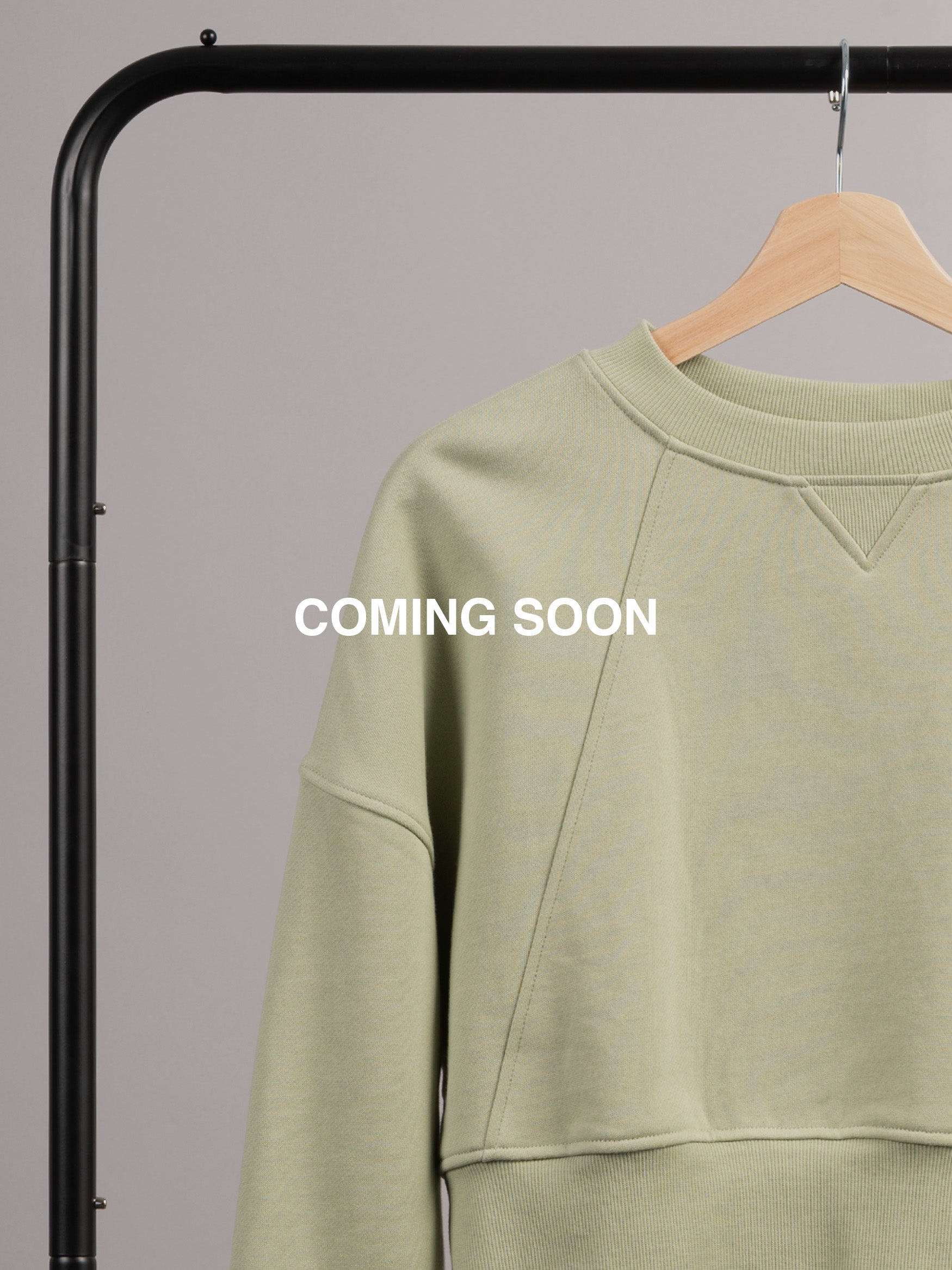 Rapa - Cotton Fleece Cropped Sweatshirt