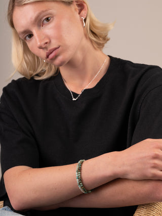 Soothing Amazonite - Beaded Bracelet - Forgotten Tribes