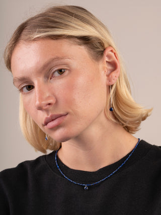 Lapis Lazuli Mini Beads Choker - Forgotten Tribes