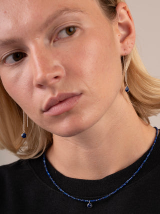 Lapis Lazuli Mini Beads Choker - Forgotten Tribes