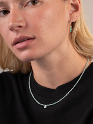 Amazonite Mini Beads Choker - Forgotten Tribes
