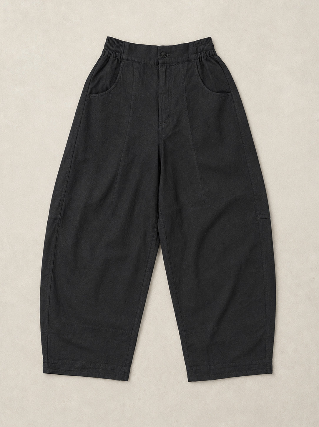 Awaji - Hemp Organic Cotton Wide Leg Trousers - Forgotten Tribes