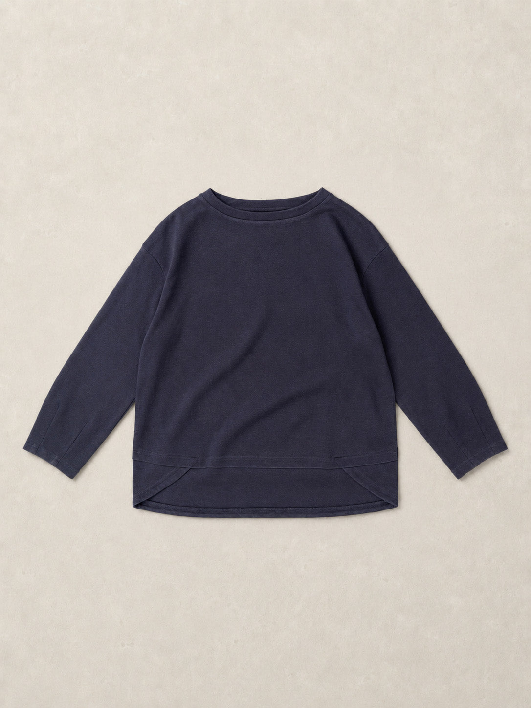 Futuna - Hemp Organic Cotton Interlock Top with Wrap Around Hem - Forgotten Tribes
