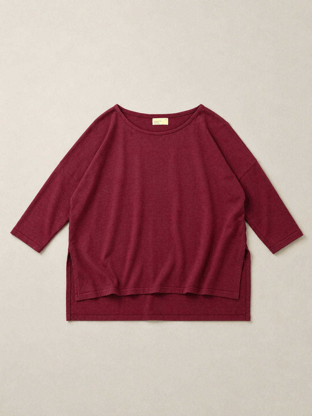 Gaya - Hemp Organic Cotton Cropped Sleeve T-Shirt - Forgotten Tribes