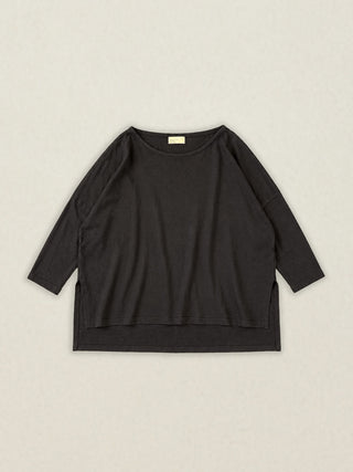 Gaya - Hemp Organic Cotton Cropped Sleeve T-Shirt - Forgotten Tribes