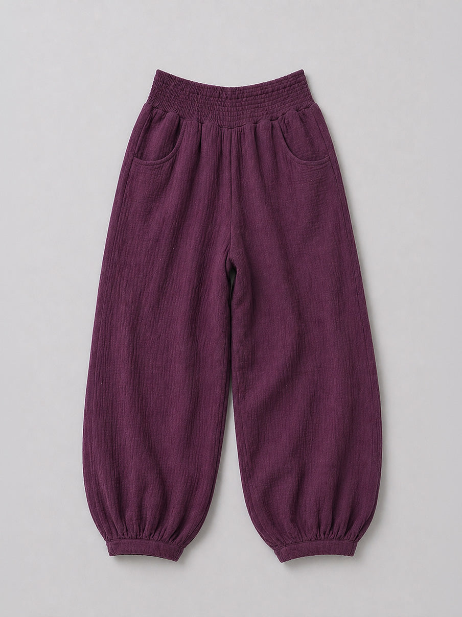 Tokara - Cotton Gauze Harem Trousers - Forgotten Tribes