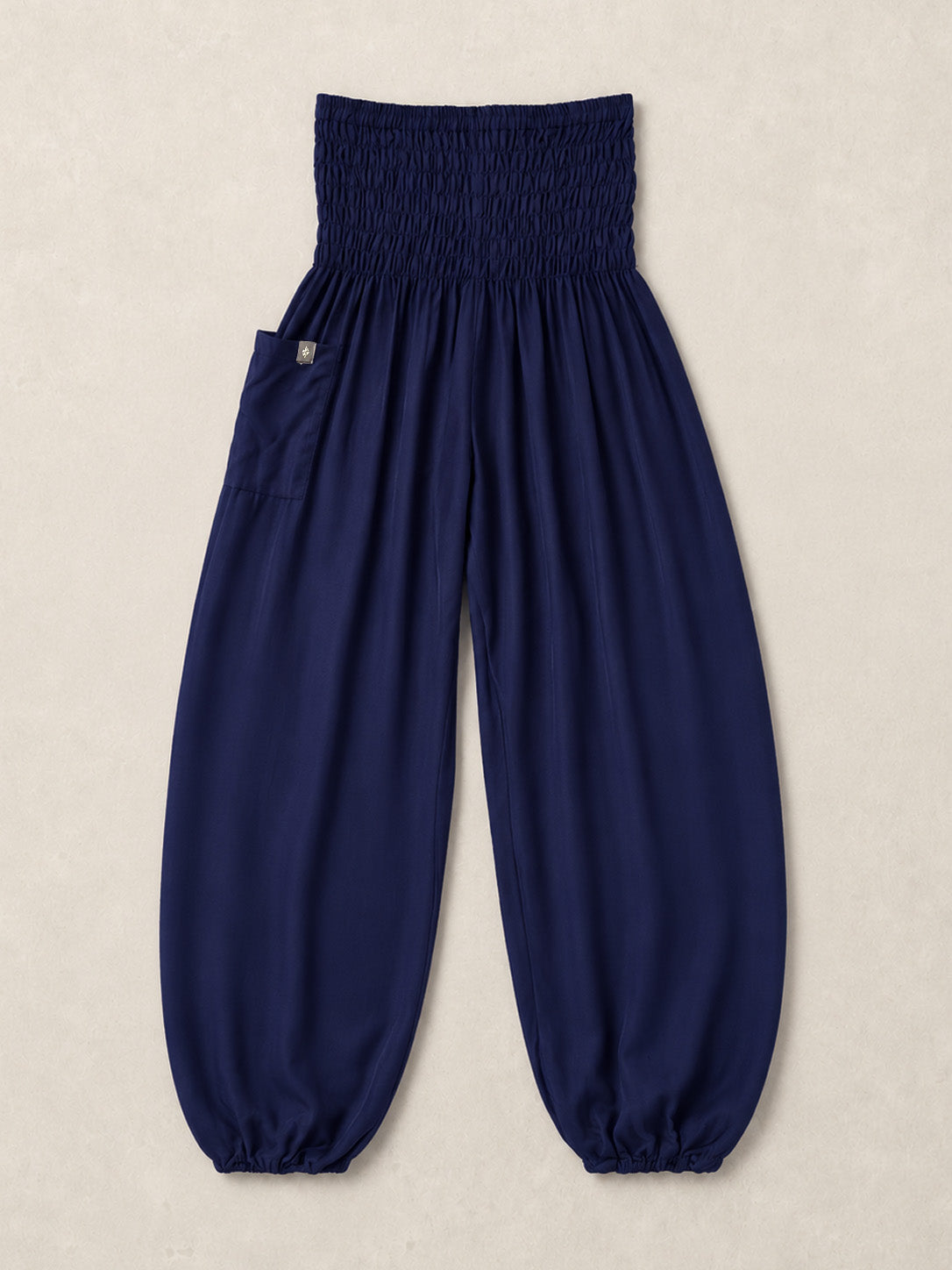 Harem Pants Original -  Plain Colour High Crotch - Superior Rayon Fabric - Forgotten Tribes