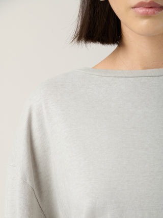 Heavyweight Hemp Organic Cotton Wide Sleeve T-Shirt - Forgotten Tribes