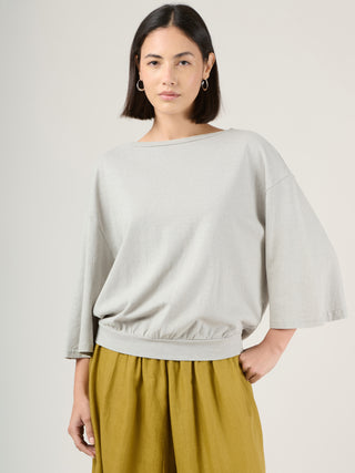 Heavyweight Hemp Organic Cotton Wide Sleeve T-Shirt - Forgotten Tribes