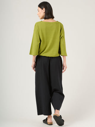 Heavyweight Hemp Organic Cotton Wide Sleeve T-Shirt - Forgotten Tribes