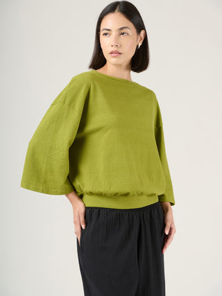 Heavyweight Hemp Organic Cotton Wide Sleeve T-Shirt - Forgotten Tribes