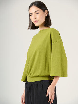 Heavyweight Hemp Organic Cotton Wide Sleeve T-Shirt - Forgotten Tribes