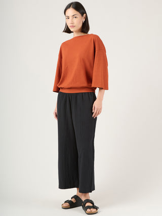 Heavyweight Hemp Organic Cotton Wide Sleeve T-Shirt - Forgotten Tribes