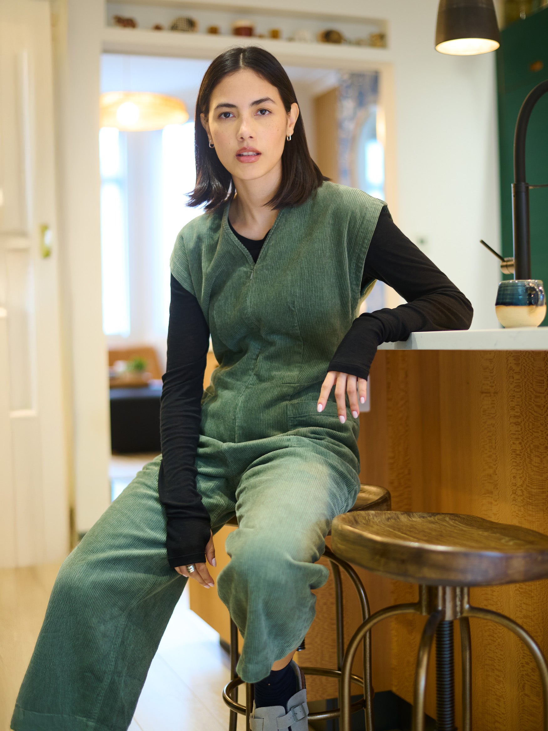 Okino - Hemp Organic Cotton Corduroy Jumpsuit