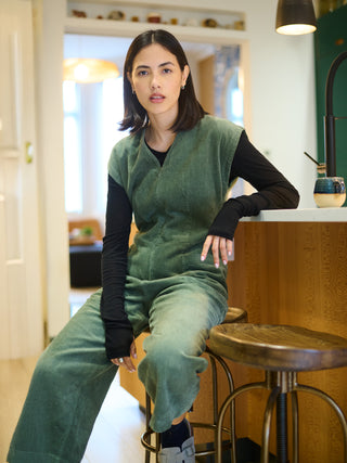Okino - Hemp Organic Cotton Corduroy Jumpsuit - Forgotten Tribes