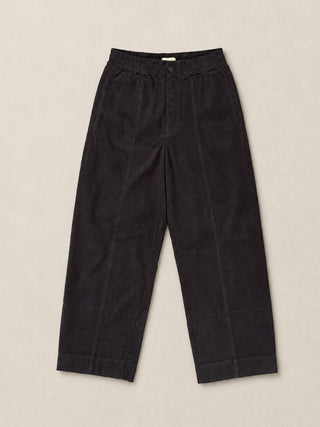Kami - Organic Cotton Needlecord Straight Leg Trousers