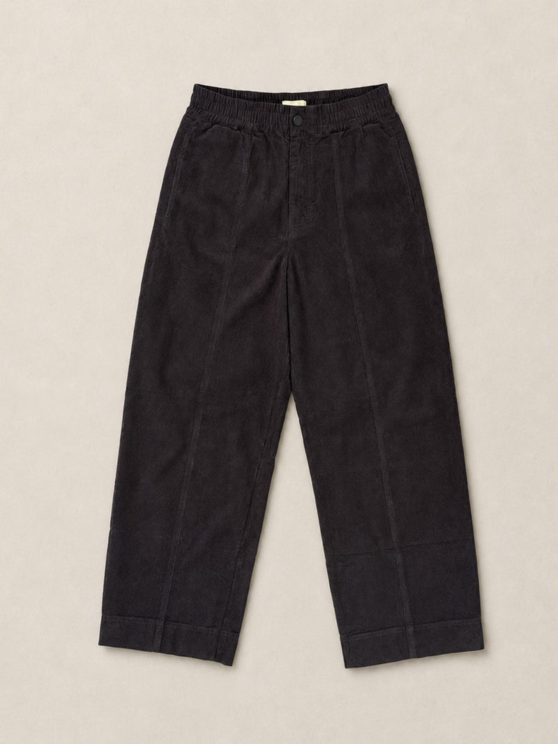 Kami - Organic Cotton Needlecord Straight Leg Trousers - Forgotten Tribes