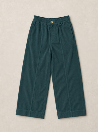 Kami - Organic Cotton Needlecord Straight Leg Trousers