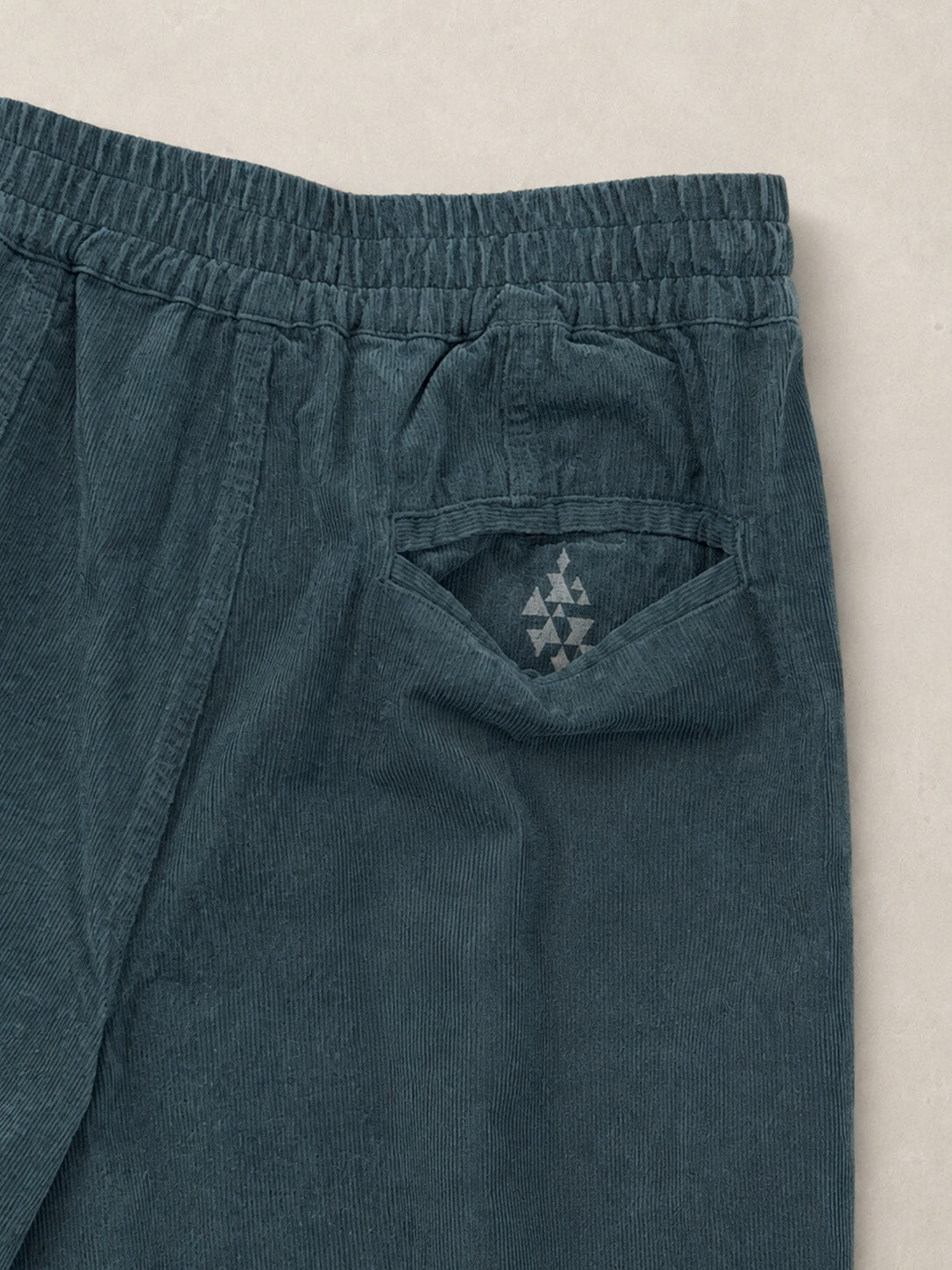Kami - Organic Cotton Needlecord Straight Leg Trousers - Forgotten Tribes