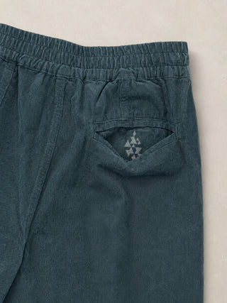 Kami - Organic Cotton Needlecord Straight Leg Trousers