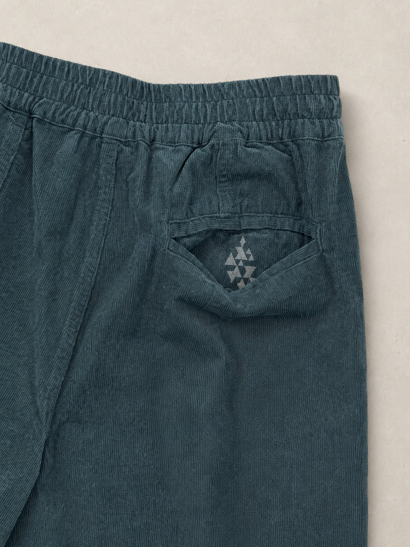 Kami - Organic Cotton Needlecord Straight Leg Trousers - Forgotten Tribes