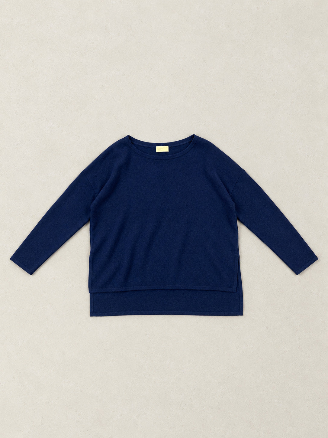 Meira - Merino Wool Bamboo Blend Fine Knit Jumper with Side Slits - Forgotten Tribes
