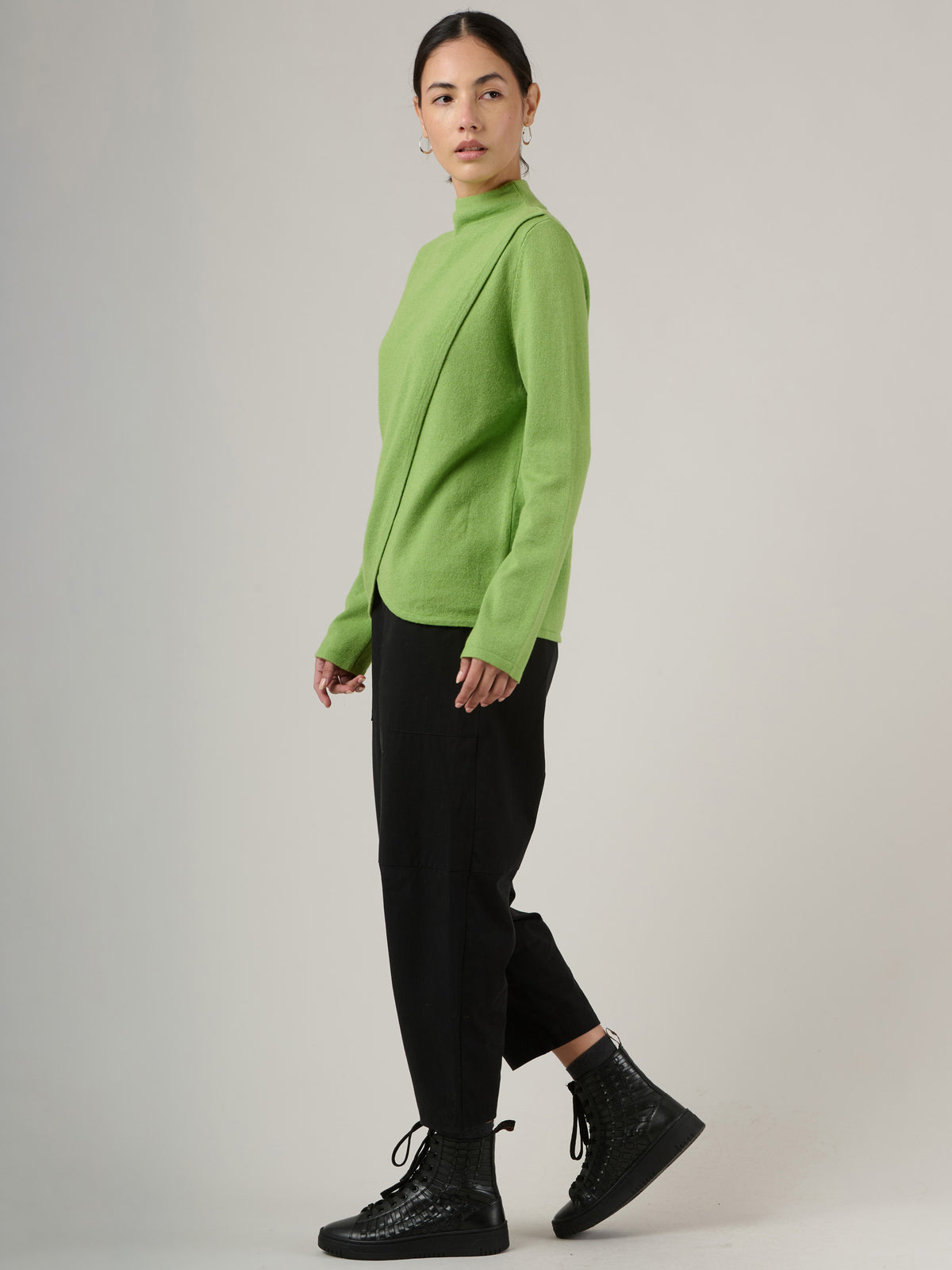 Merino Wool Bamboo Blend Iona Sweater - Forgotten Tribes