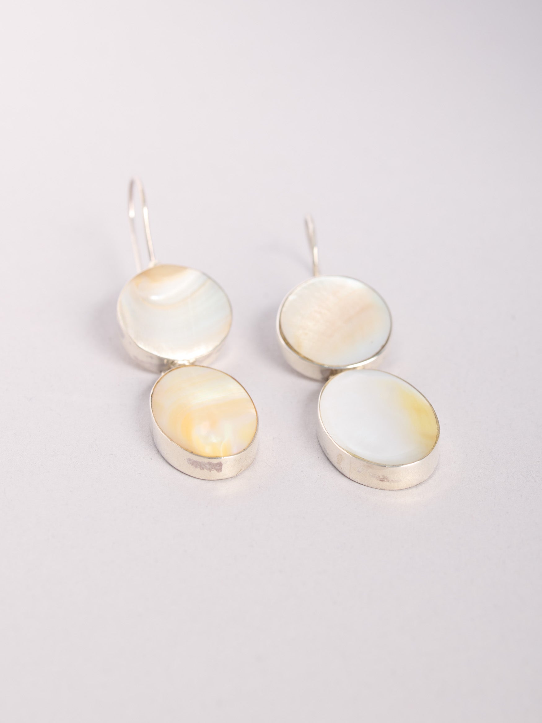 Mother of Pearl Drop Earrings - Forgotten Tribes