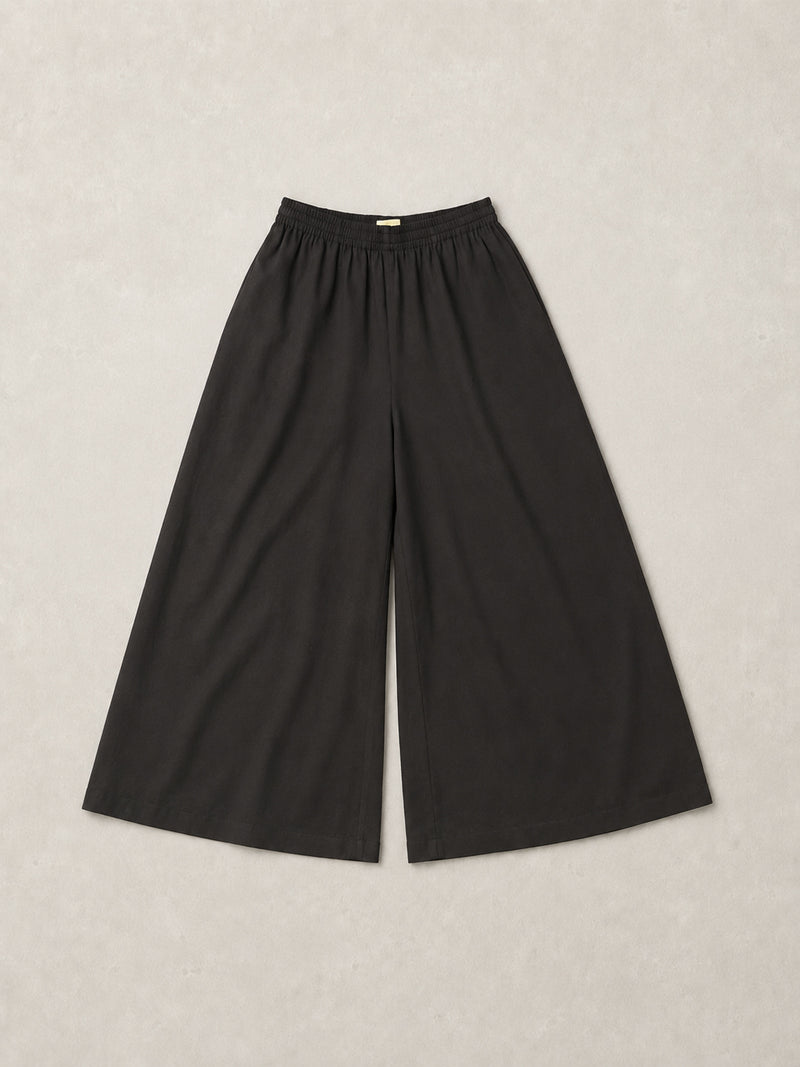 Nicobar 1.0 - Viscose Cotton Wide Leg Trousers - Forgotten Tribes