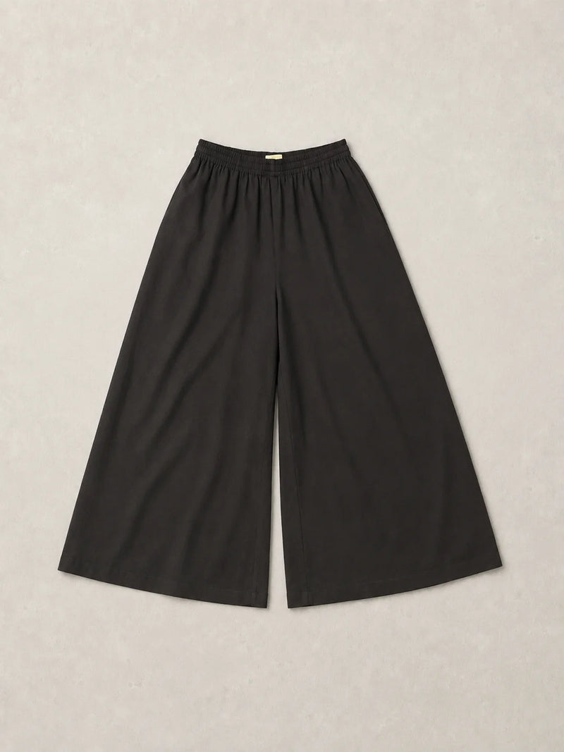 Nicobar 2.0 - Viscose Cotton Wide Leg Trousers - Forgotten Tribes