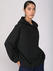 Organic Cotton Front Pleat Hoodie - Forgotten Tribes