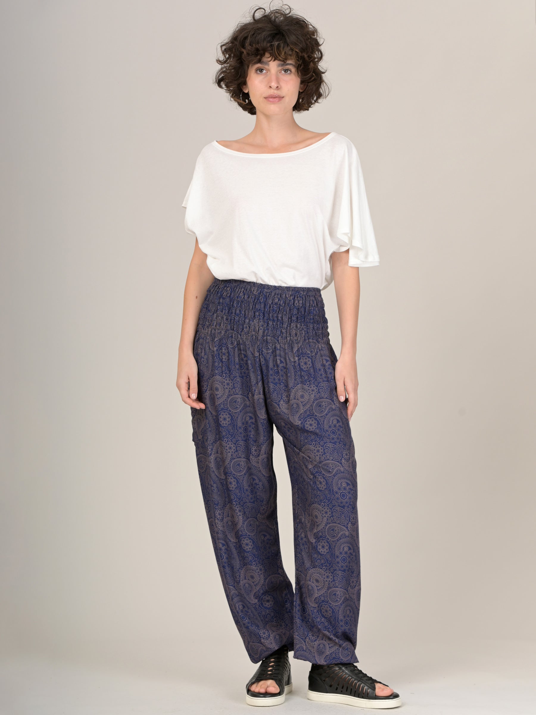 Paisley Harem Pants - High Crotch - Forgotten Tribes