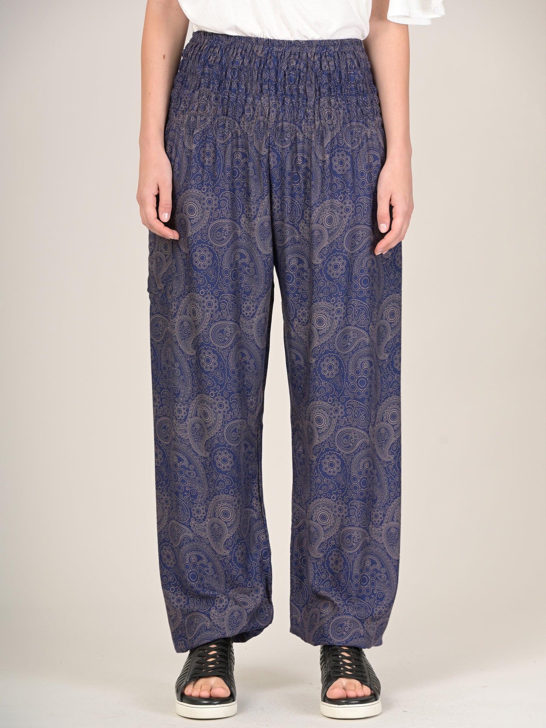 Paisley Harem Pants - High Crotch - Forgotten Tribes