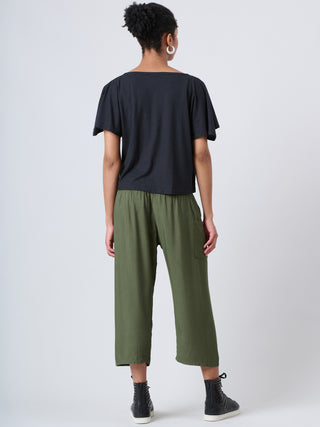 The Cropped  - Plain Colour - Superior Rayon Fabric - Forgotten Tribes