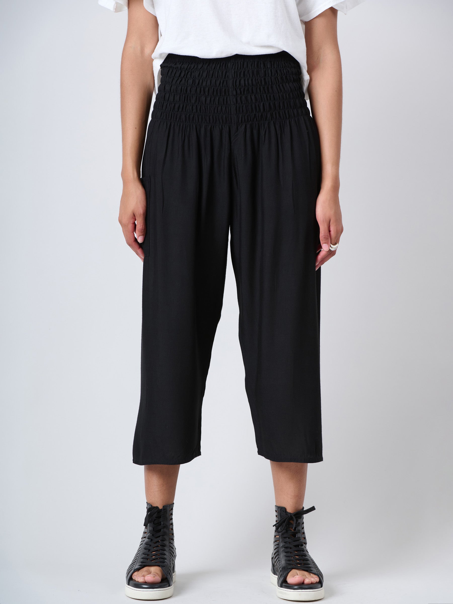 The Cropped  - Plain Colour - Superior Rayon Fabric