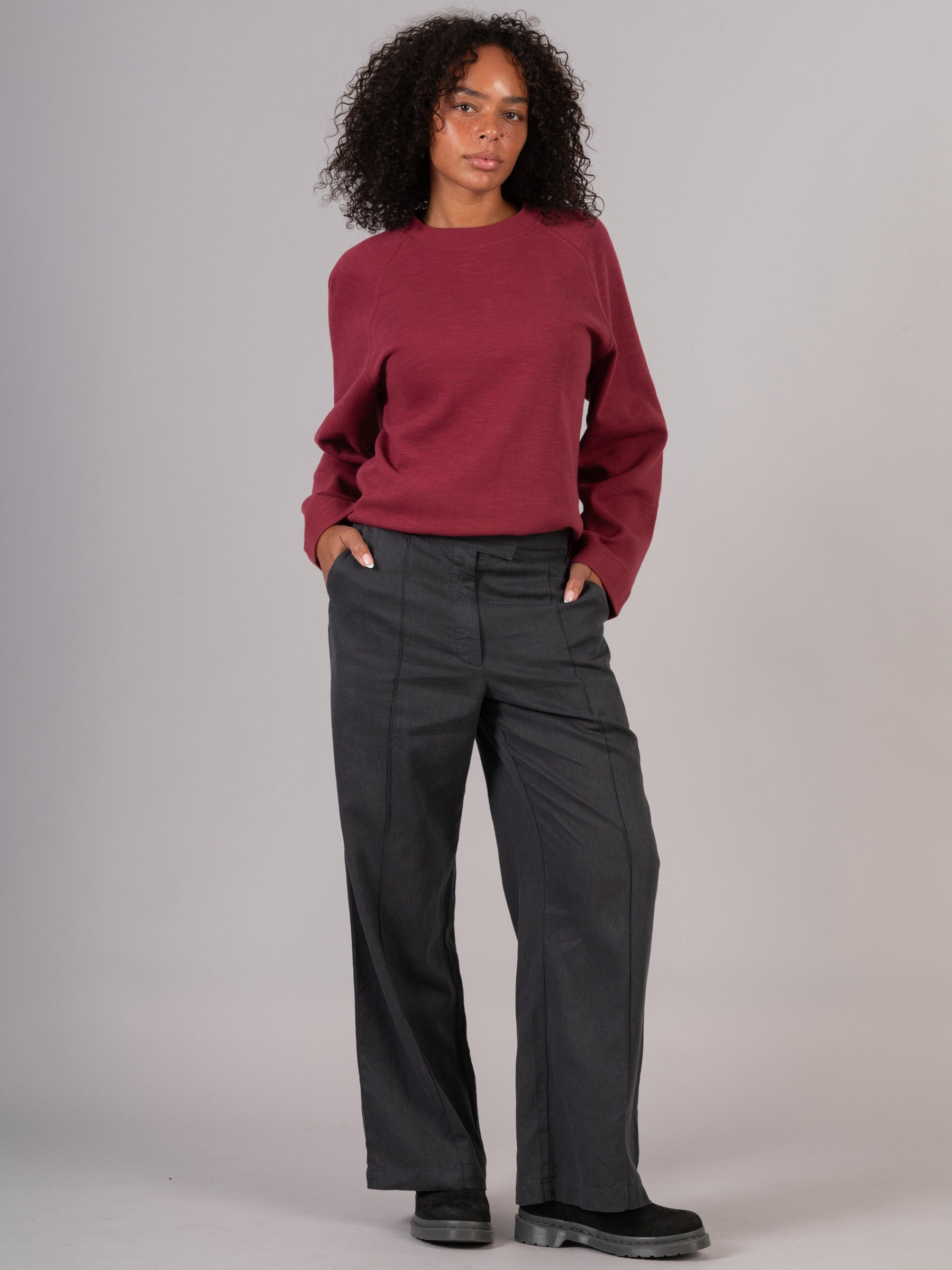 Nisy - Hemp Tencel Twill Trousers