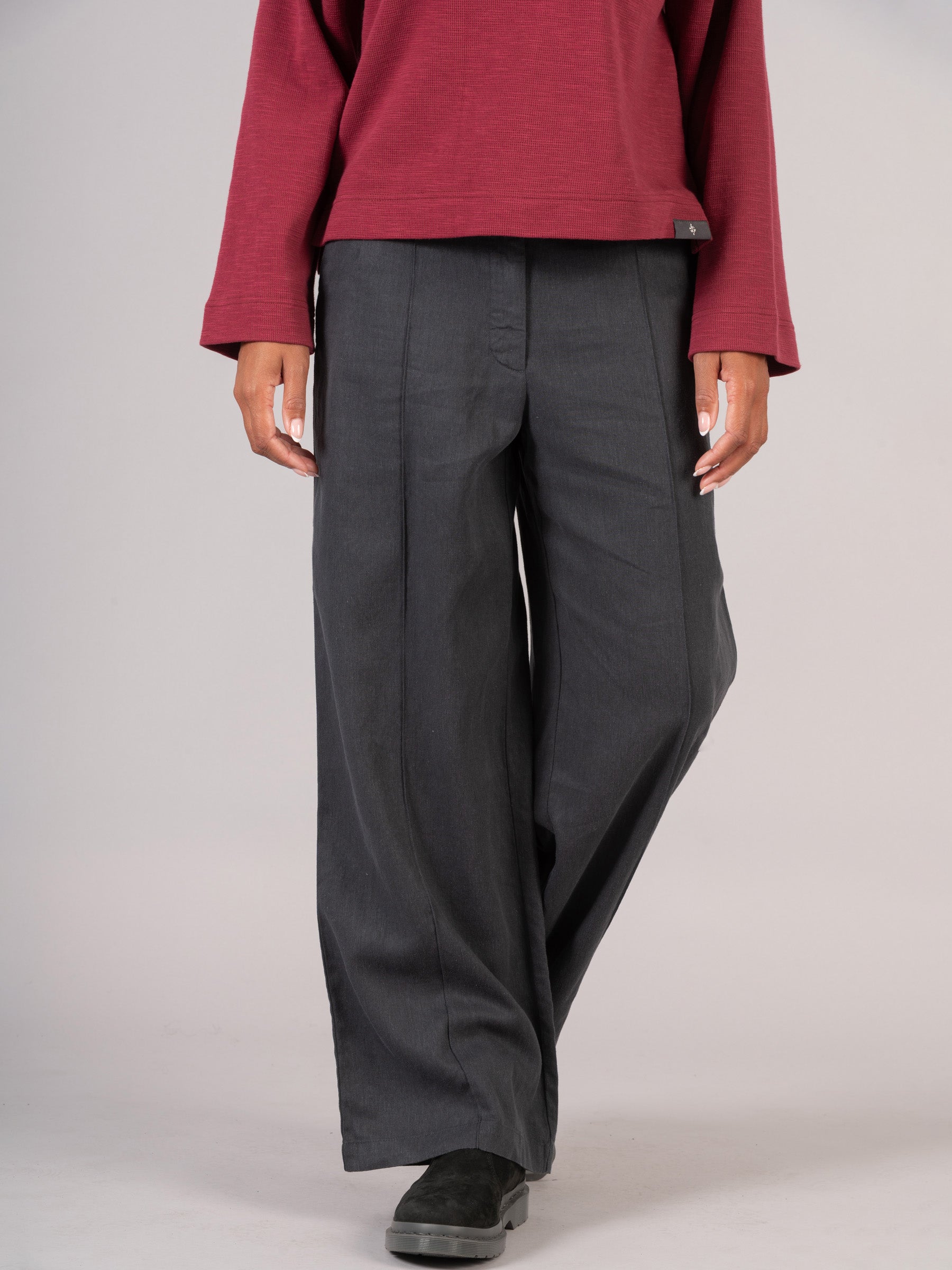 Nisy - Hemp Tencel Twill Trousers