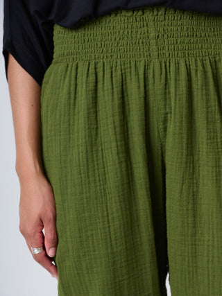 Harem Pants 2.0 - Crinkle Cotton Gauze High Crotch - Forgotten Tribes