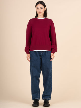 Eigg - Denim Pleated Jeans - Forgotten Tribes