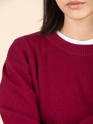 Senja - Cotton Cashmere Blend Balloon Sleeve Sweater - Forgotten Tribes