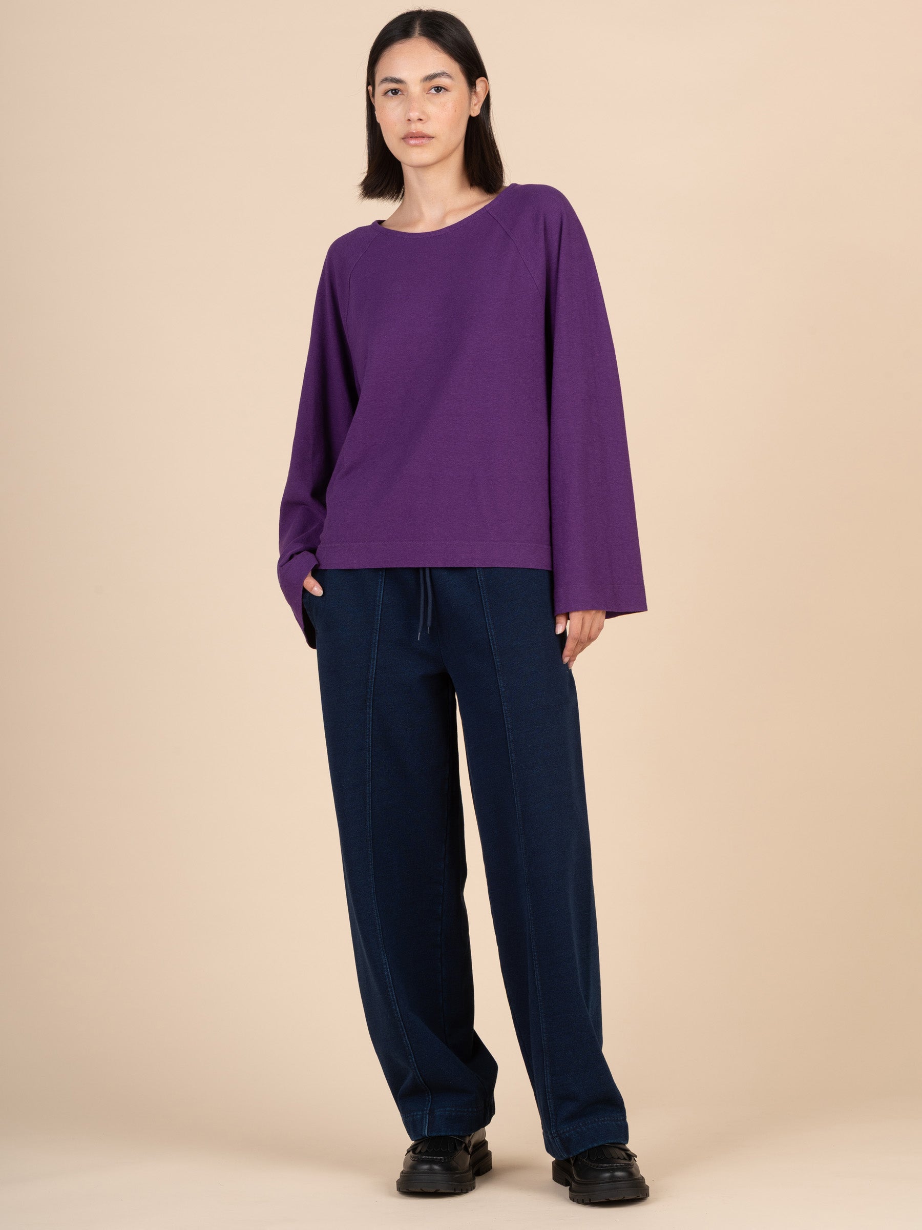 Yasai - Hemp Organic Cotton Raglan Wide Sleeve T-shirt