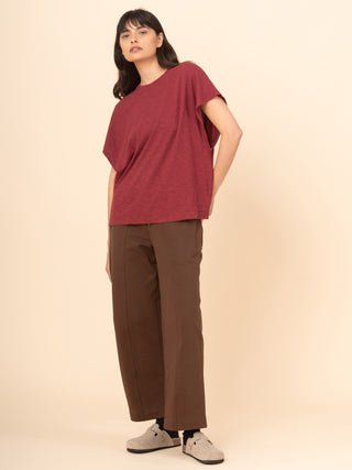 Sumba - Hemp Cotton Slub T-shirt - Forgotten Tribes