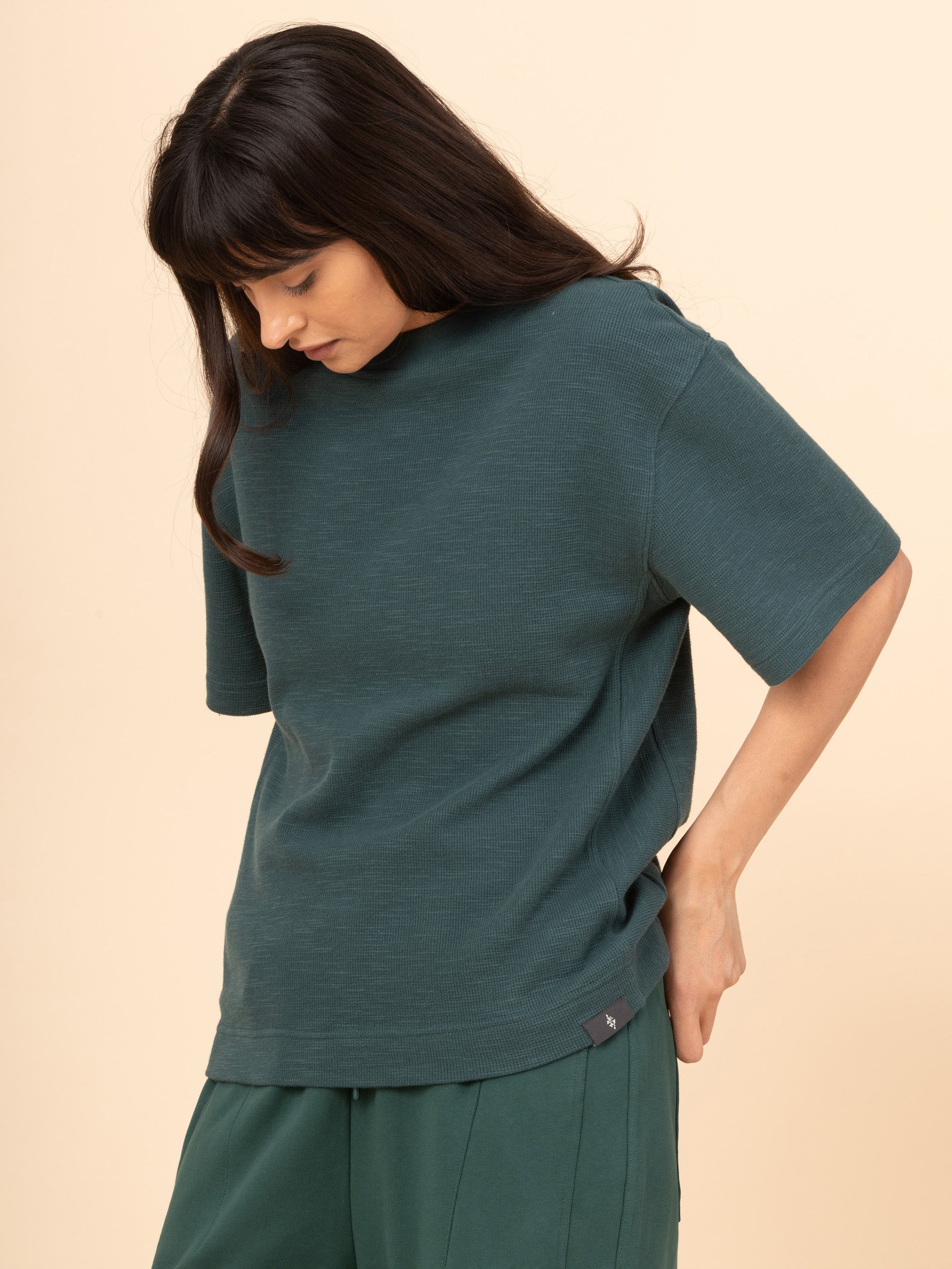 Vigo 1 - Waffle Cotton Short Sleeve T-shirt