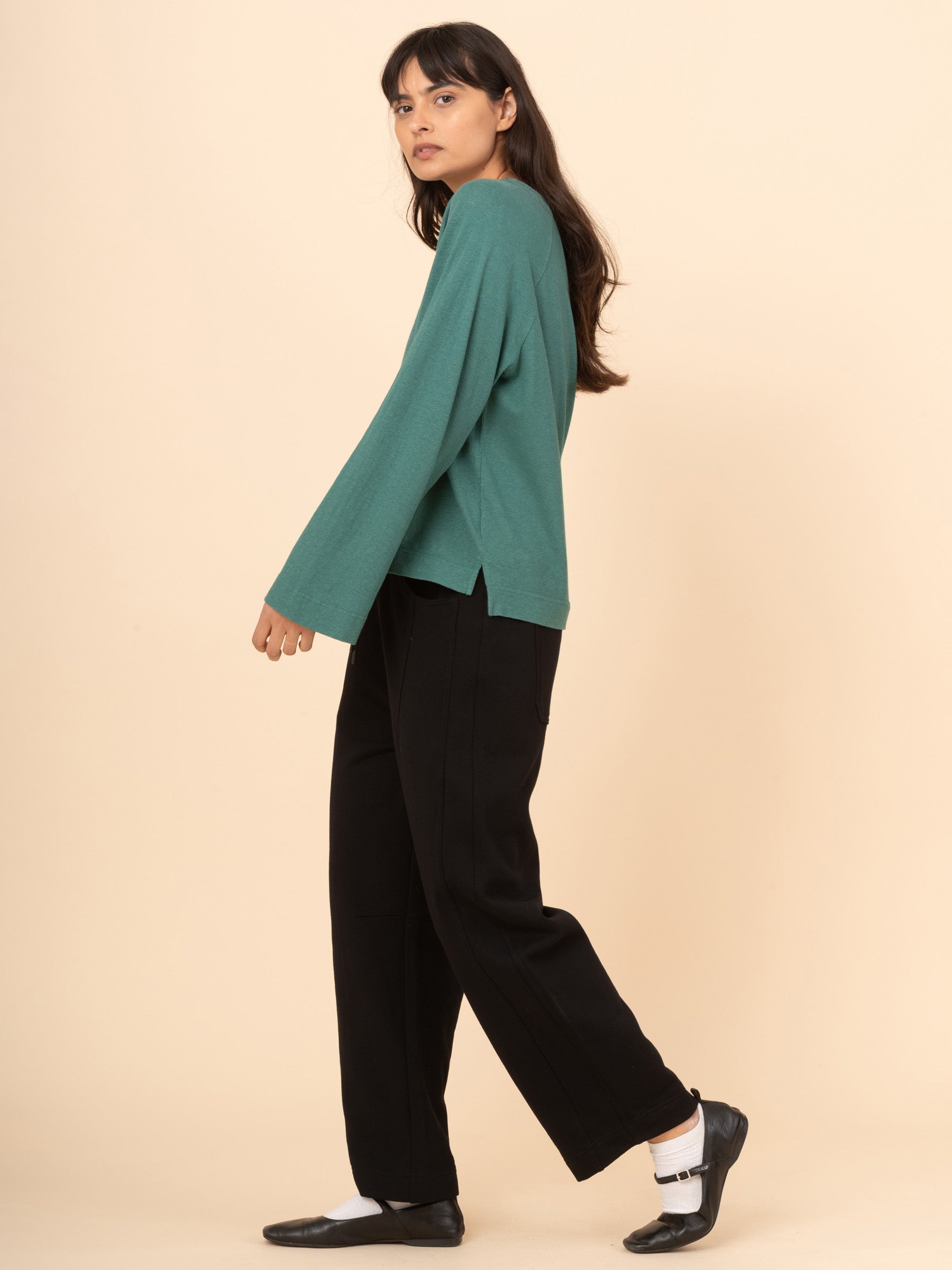 Yasai 2 - Hemp Organic Cotton Raglan Wide Sleeve T-shirt