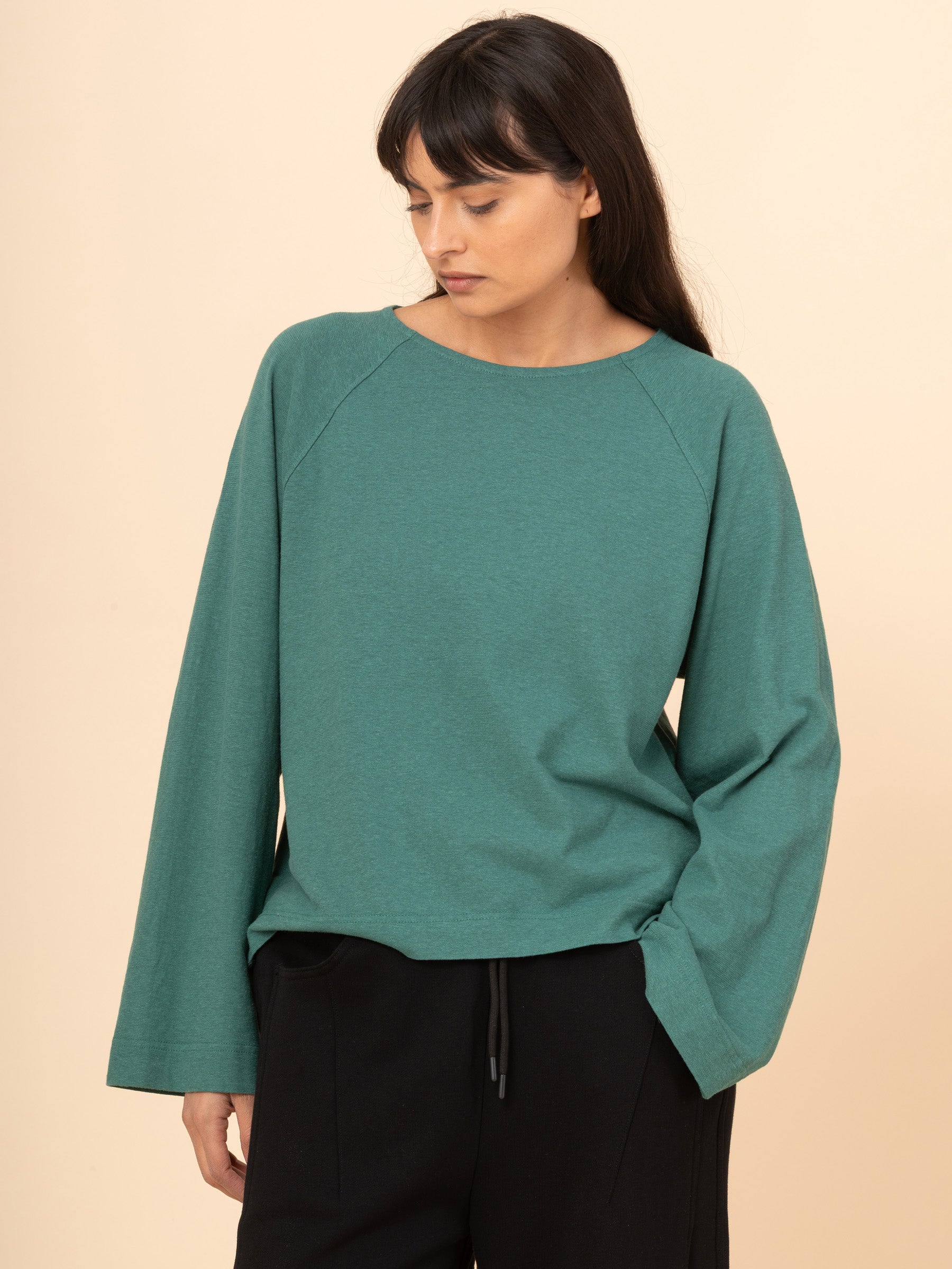 Yasai 2 - Hemp Organic Cotton Raglan Wide Sleeve T-shirt