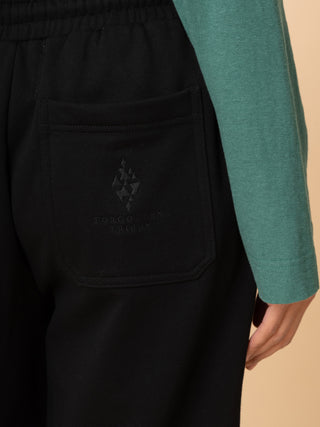 Paxi - Cotton Fleece Barrel Leg Trousers - Forgotten Tribes