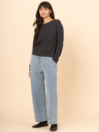 Gili 2 - Hemp Organic Cotton Side Panel Long Sleeve T-shirt - Forgotten Tribes