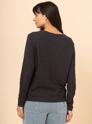 Gili 2 - Hemp Organic Cotton Side Panel Long Sleeve T-shirt - Forgotten Tribes