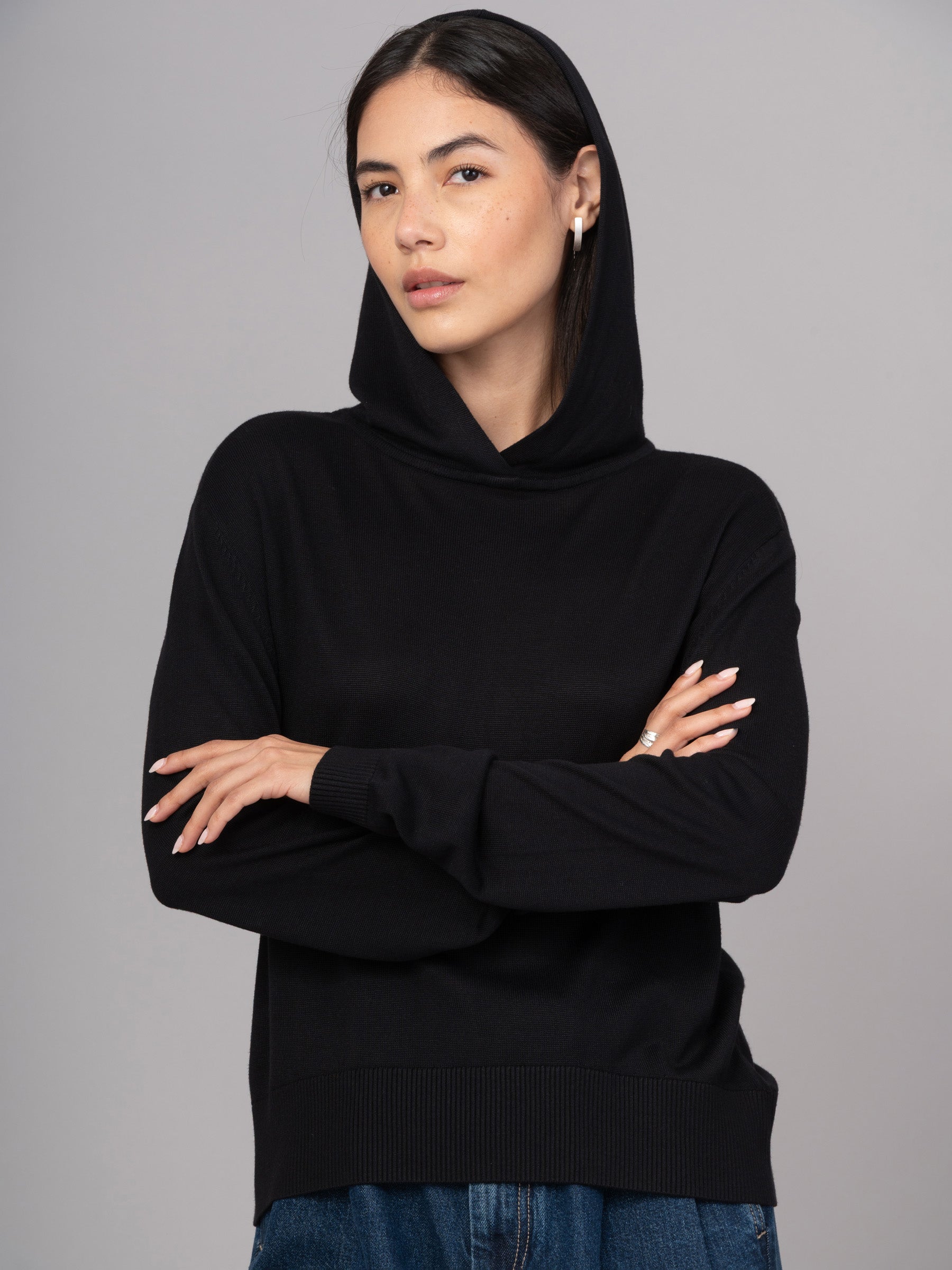 Kodiak - Bamboo Viscose Knitted Hoodie - Forgotten Tribes